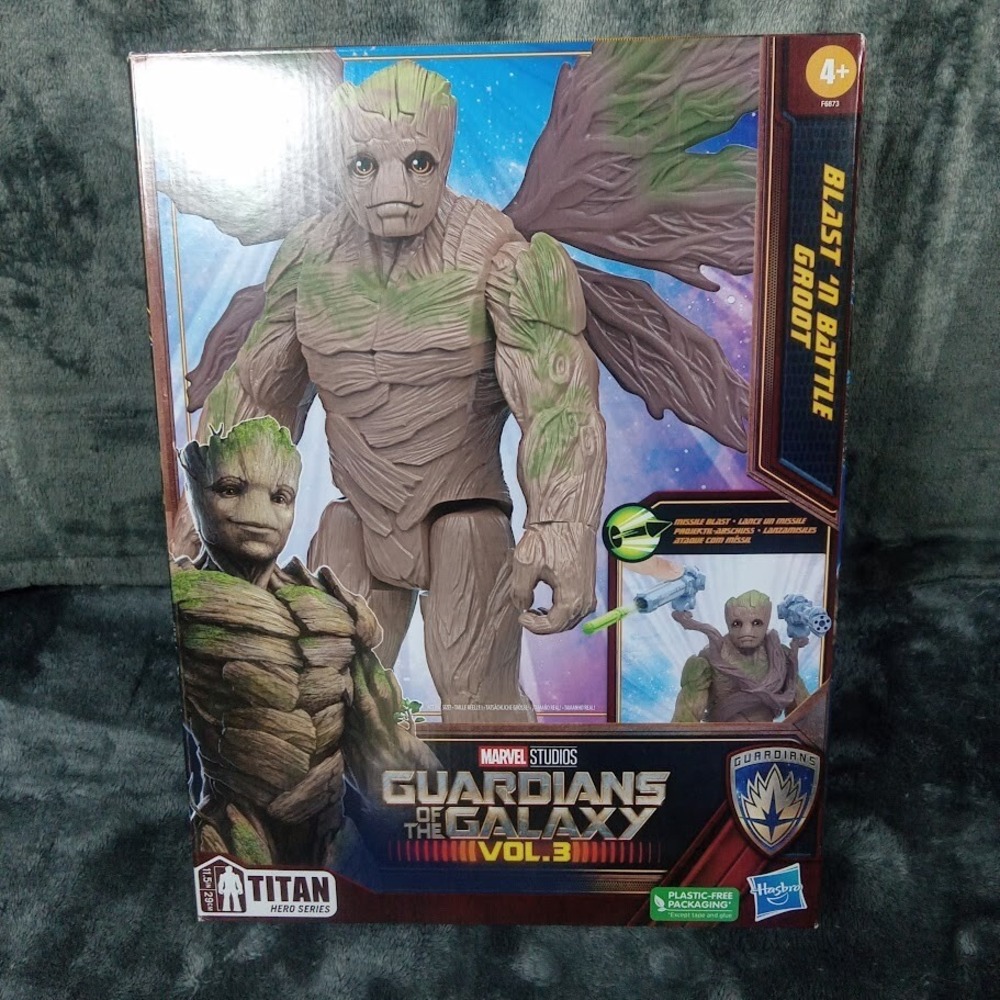 Marvel Titan Hero Series Guardians of Galaxy Vol. 3 Deluxe Blast 'N Battle Groot